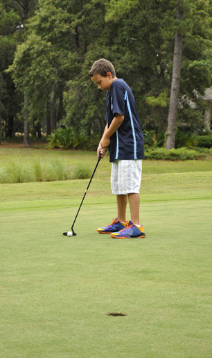 Junior golf tuition